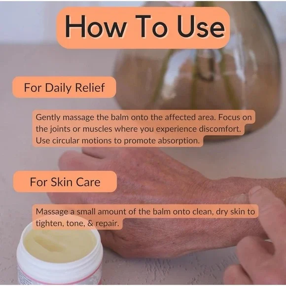 Vitality Extracts HELICHRYSUM - Essential Oil BALM - 2 oz / 57g - SEALED! - Picture 2 of 6